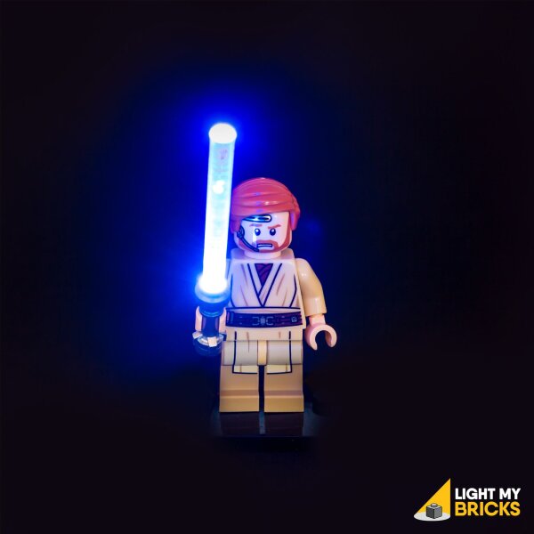 LED Beleuchtung für LEGO® Start Wars Lichtschwert - Blau (30 cm Kabel)