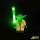 Sabre laser LEGO® Star Wars avec LED verte avec câble  30 cm