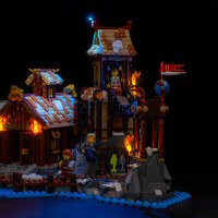 LED Licht Set für LEGO® 21343 Wikingerdorf