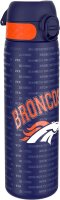 NFL - Denver Broncos - with slanted logo - leak-proof slim water bottle, stainless steel, 600ml