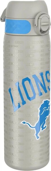 NFL - Detroit Lions - Borraccia sottile a tenuta stagna, acciaio inossidabile, 600 ml