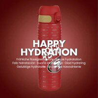 NFL - San Francisco 49ers - Red - Leakproof Slim Water Bottle, Stainless Steel, 600ml