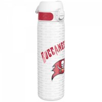 NFL - Tampa Bay Buccaneers - Auslaufsichere schlanke Wasserflasche, Edelstahl, 600ml