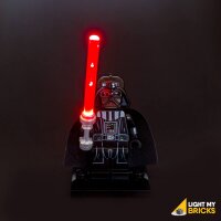 LED Beleuchtung für LEGO® Start Wars Lichtschwert - Rot (30 cm Kabel)