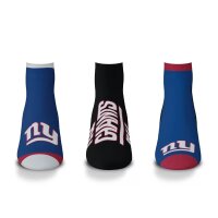 NFL - New York Giants - Chaussettes Flash - Pack de 3 Taille : L
