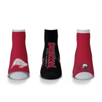 NFL - Tampa Bay Buccaneers - Flash Socks - Pack of 3 Size: L
