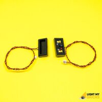 Kabellose Verbindungskontakte (Etagen-Trenner od. Stromkontakte)  für LmB LEGO® Beleuchtungs Sets