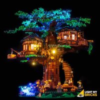 Kit di illuminazione a LED per LEGO® 21318 Casa sullalbero