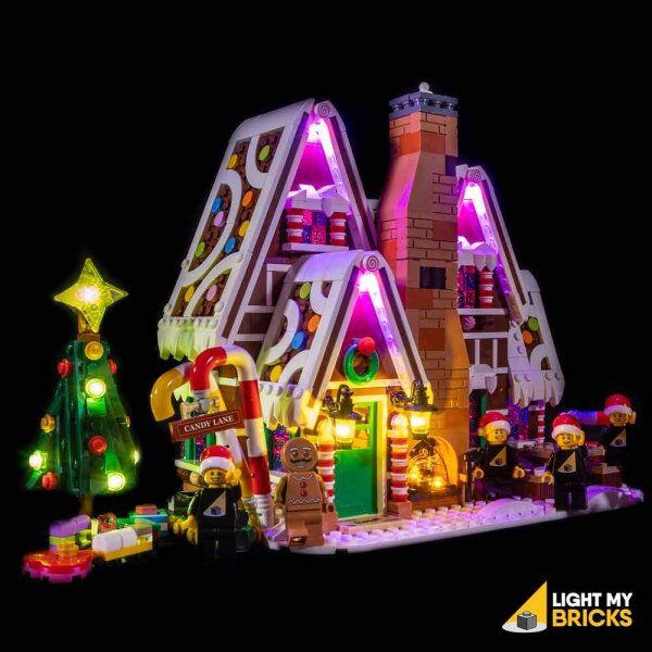 Kit di illuminazione a LED per LEGO® 10267 Casa di pan die zenzero