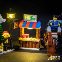 Kit di illuminazione a LED per LEGO® 10216 Il forno natalizio