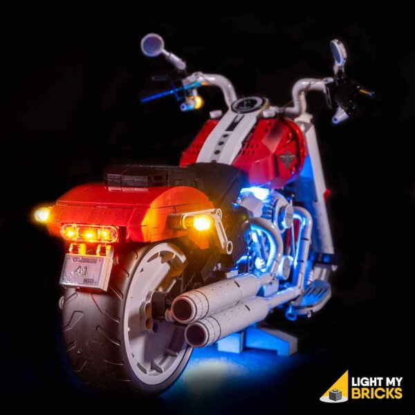 LED Licht Beleuchtung Kit USB Für 10269 Creator Expert Für Harley Davidson