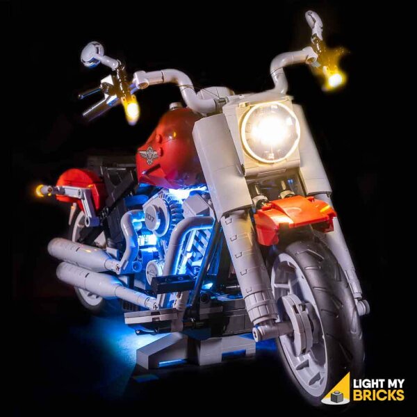 LED Licht Beleuchtung Kit USB Für 10269 Creator Expert Für Harley Davidson
