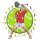 Rafael Nadal - Tennis - Puzzle in Legno Taglia S (150 Pezzi)
