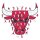 NBA - Chicago Bulls - Logo - Holz Puzzle Gr&ouml;sse S (150 Teile)