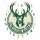 NBA - Milwaukee Bucks - Logo - Holz Puzzle Gr&ouml;sse S (150 Teile)