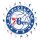 NBA - Philadelphia 76ers - Logo - Puzzle en bois Taille S (150 Pi&egrave;ces)