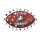 NFL - Philadelphia Eagles&ndash; Football avec Logo  - Puzzle en bois Taille S (150 Pi&egrave;ces)