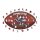 NFL - Baltimore Ravens&ndash; Football avec Logo  - Puzzle en bois Taille S (150 Pi&egrave;ces)