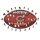NFL - Chicago Bears&ndash; Football with Logo -  Wooden Puzzle Size S (150 pieces)