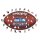 NFL - Seattle Seahawkss&ndash; Football con Logo  - Puzzle in Legno Taglia S (150 Pezzi)