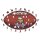 NFL - Minnesota Vikings&ndash; Football avec Logo  - Puzzle en bois Taille S (150 Pi&egrave;ces)