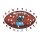 NFL - Carolina Panthers&ndash; Football avec Logo  - Puzzle en bois Taille S (150 Pi&egrave;ces)