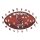 NFL - Arizona Cardinals&ndash; Football avec Logo  - Puzzle en bois Taille S (150 Pi&egrave;ces)