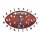 NFL - Houston Texans&ndash; Football avec Logo  - Puzzle en bois Taille S (150 Pi&egrave;ces)