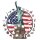Statue of Liberty - USA - Wooden Puzzle Size S (150 pieces)