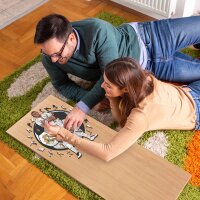 Kylian Mbapp&eacute; - Real Madrid - Puzzles en bois