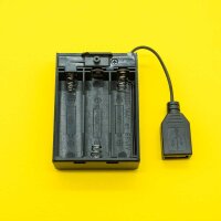 AA-Batterien Pack mit USB-Buchse für LmB LEGO® LED Beleuchtung