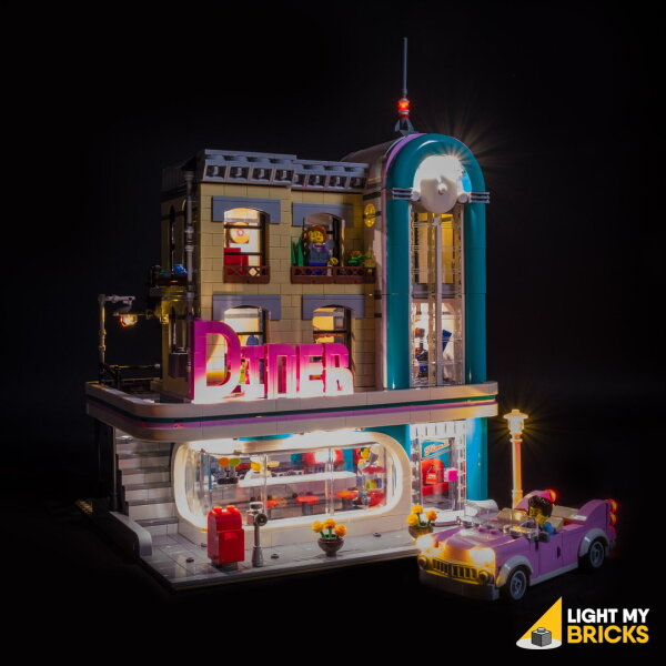 Kit de lumière pour LEGO® 10260 Un dîner au centre-ville