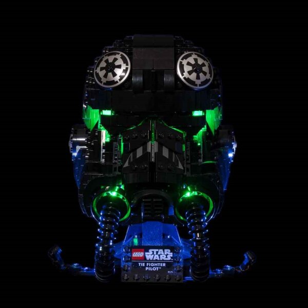 Kit di illuminazione a LED per LEGO® 75274 Star Wars  Casco du TIE Fighter Pilot