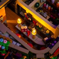 LMB 2.0 Kit de lumi&egrave;re pour LEGO&reg; 10350 La b&acirc;tisse Tudor