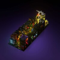 LMB 2.0 Kit de lumi&egrave;re pour LEGO&reg; 76444 Harry Potter - Les boutiques magiques du Chemin de Traverse