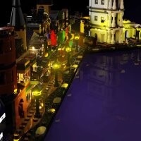 LMB 2.0 Kit de lumi&egrave;re pour LEGO&reg; 76444 Harry Potter - Les boutiques magiques du Chemin de Traverse