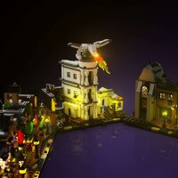 LMB 2.0 Kit de lumi&egrave;re pour LEGO&reg; 76444 Harry Potter - Les boutiques magiques du Chemin de Traverse