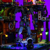 LMB 2.0 Kit de lumi&egrave;re pour LEGO&reg; 71837 Ateliers NINJAGO City