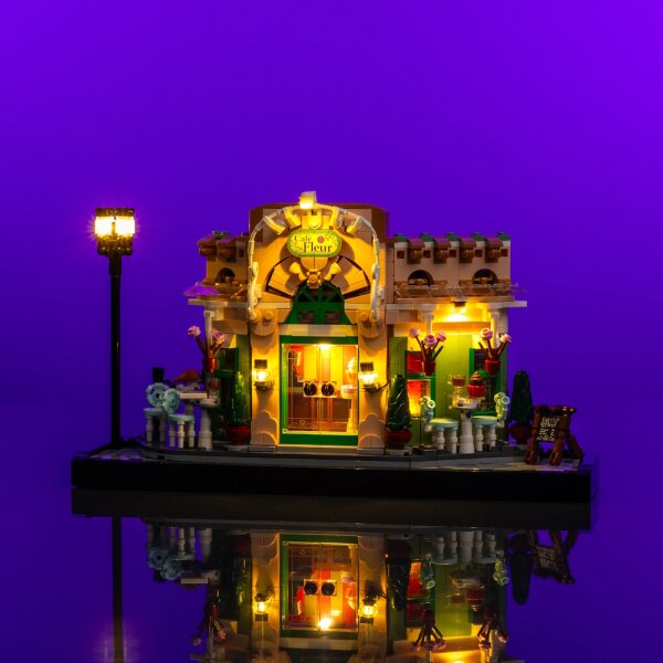 LMB 2.0 LED Licht Set f&uuml;r LEGO&reg; 10362 Franz&ouml;sisches Caf&eacute;