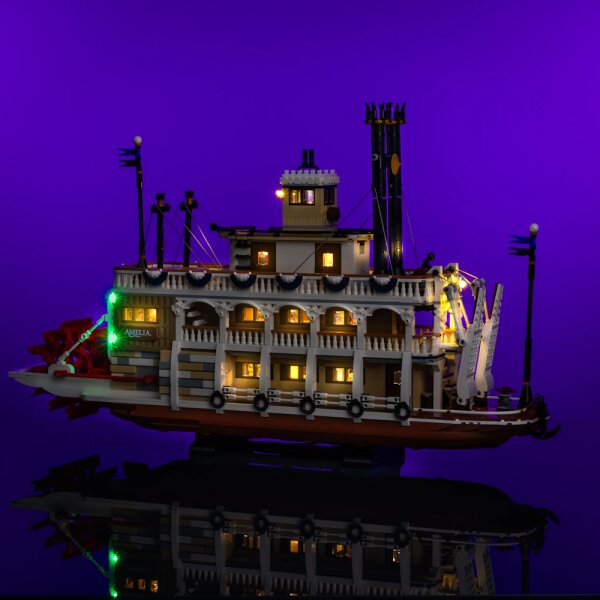 LMB 2.0 LED Licht Set f&uuml;r LEGO&reg; 21356 Flussraddampfer