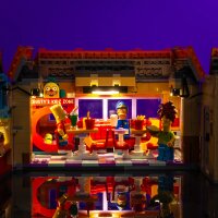 LMB 2.0 LED Licht Set f&uuml;r LEGO&reg; 10352 The Simpsons - Krusty Burger