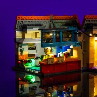 LMB 2.0 LED Licht Set f&uuml;r LEGO&reg; 10352 The Simpsons - Krusty Burger
