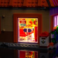 LMB 2.0 LED Licht Set f&uuml;r LEGO&reg; 10352 The Simpsons - Krusty Burger