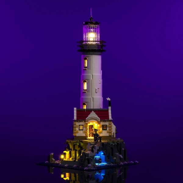 LMB 2.0 Kit de lumi&egrave;re pour LEGO&reg; 21335 Le phare motoris&eacute;