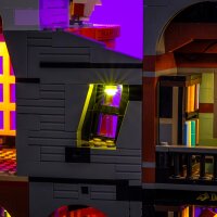 LMB 2.0 LEGO&reg; 75978# Diagon Alley Light Kit