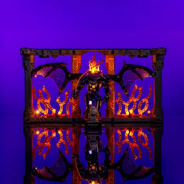 LMB 2.0 Kit di illuminazione a LED per LEGO&reg; 10367 Il Signore degli Anelli - Book Nook del Balrog