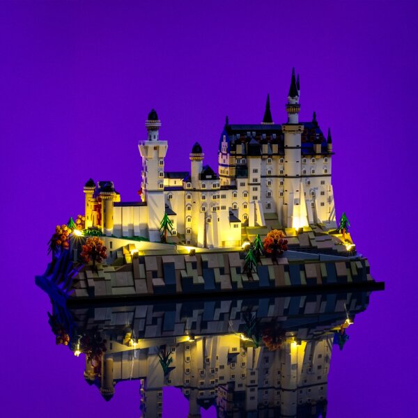 LMB 2.0 Kit de lumi&egrave;re pour LEGO&reg; 21063 Le ch&acirc;teau de Neuschwanstein