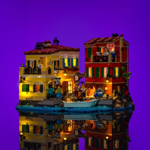 LMB 2.0 LED Licht Set f&uuml;r LEGO&reg; 21359 Die Italienische Riviera