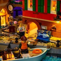 LMB 2.0 LED Licht Set f&uuml;r LEGO&reg; 21359 Die Italienische Riviera