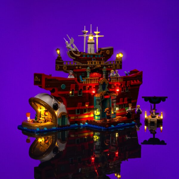 LMB 2.0 LEGO&reg; 75640# One Piece - The Baratie Flotaing Restaurant Light Kit
